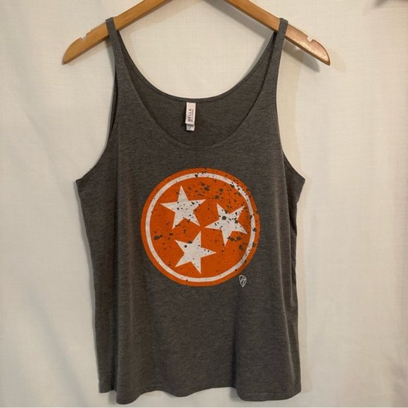 Bella Canvas Tennessee Flag Tank Top Size Small - Picture 2 of 9